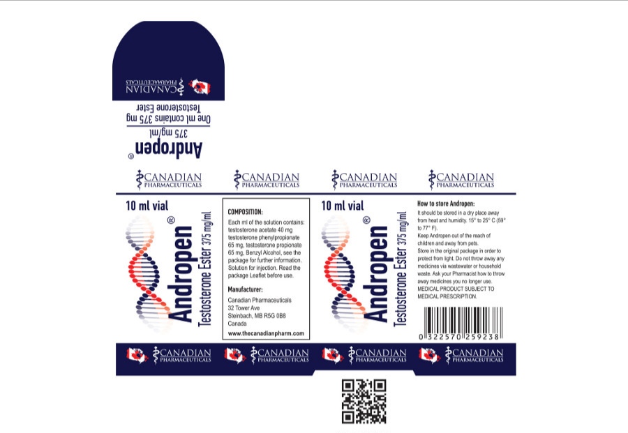 ANDROPEN 375 mg/ml solution for injection