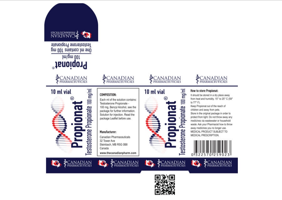 TESTOSTERONE PROPIONATE 100 mg/ml