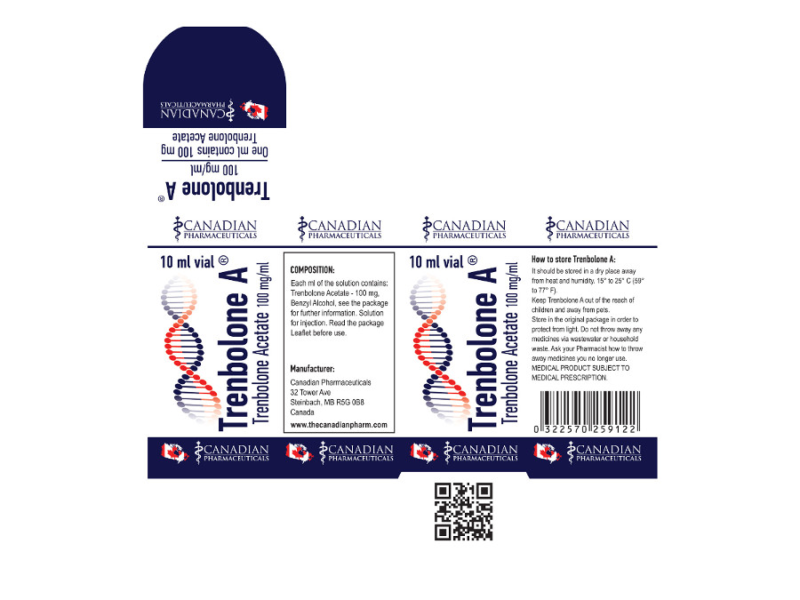 TRENBOLONE ACETATE 100 mg/ml